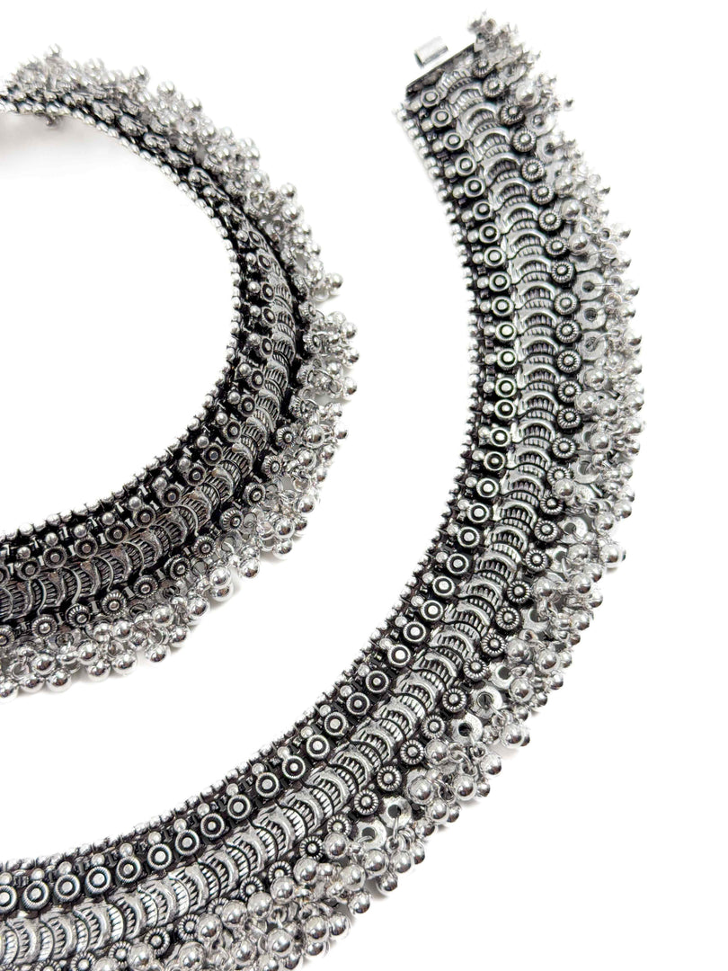 AASHIKA DESIGNER SILVER ANKLET