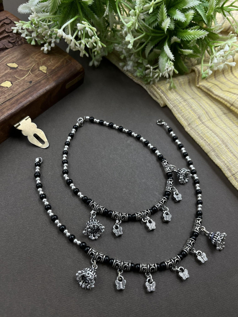 ARYA DESIGNER SILVER ANKLET