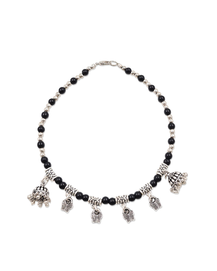 ARYA DESIGNER SILVER ANKLET