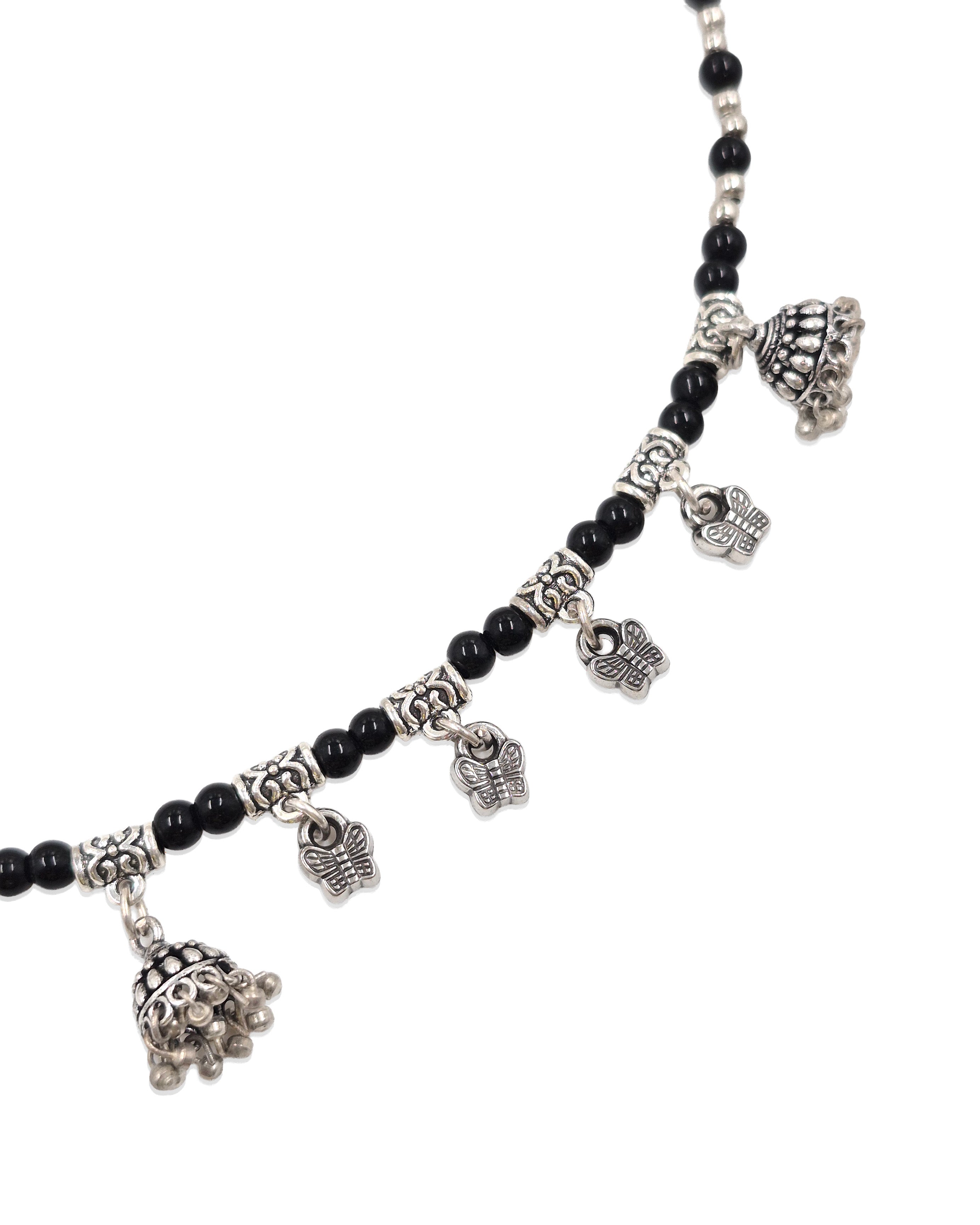 ARYA DESIGNER SILVER ANKLET