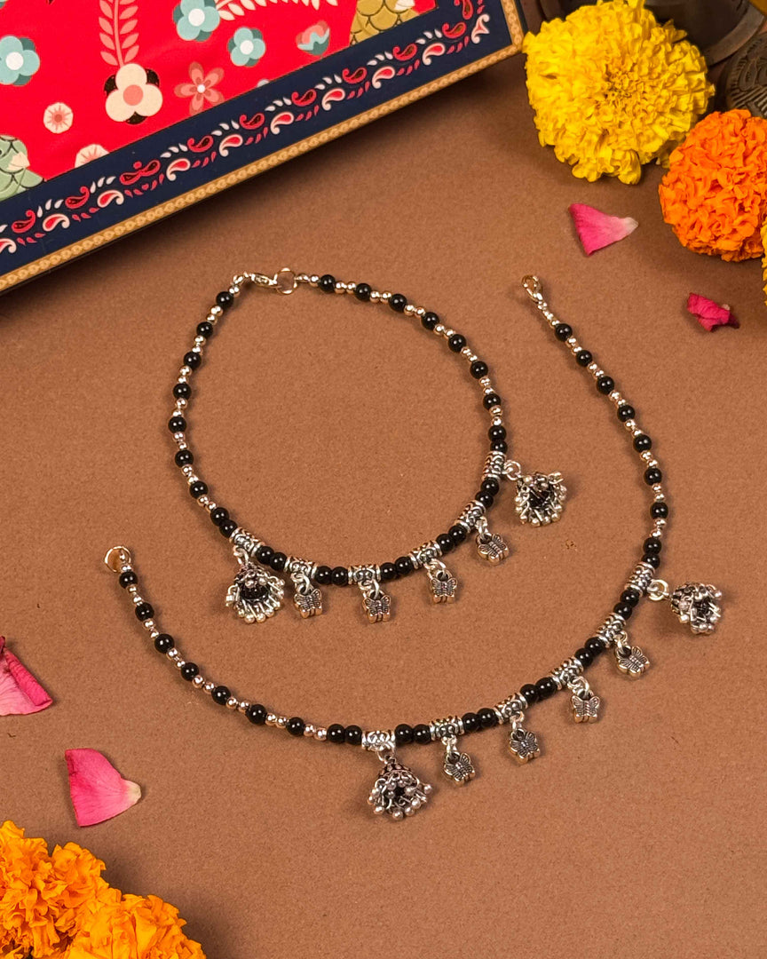 Designer anklet from Rakhi Gift Hamper - Naman Arts