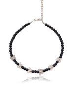 Load image into Gallery viewer, DIYA DESIGNER SILVER ANKLET