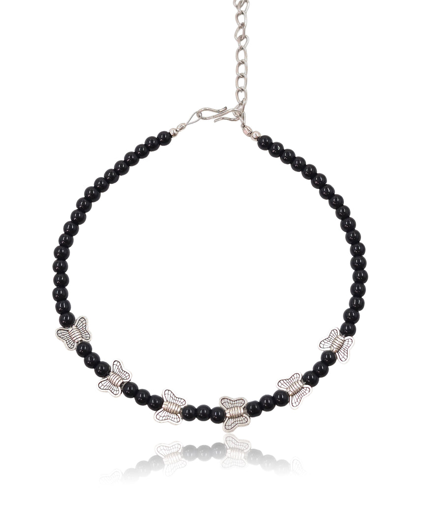 DIYA DESIGNER SILVER ANKLET