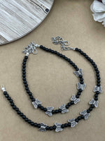 Load image into Gallery viewer, DIYA DESIGNER SILVER ANKLET