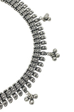 Load image into Gallery viewer, Radha Designer Oxidised Silver Anklet