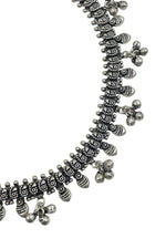 Load image into Gallery viewer, Alisha Designer Oxidised Silver Anklet