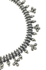 Load image into Gallery viewer, Aarohi Designer Oxidised Silver Anklet
