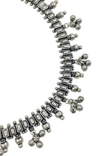Load image into Gallery viewer, Aarohi Designer Oxidised Silver Anklet