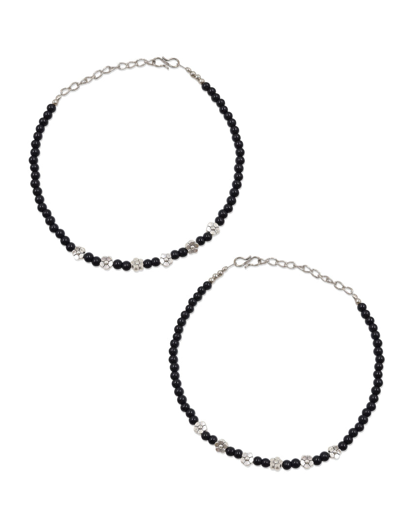 VEDIKA DESIGNER SILVER ANKLET