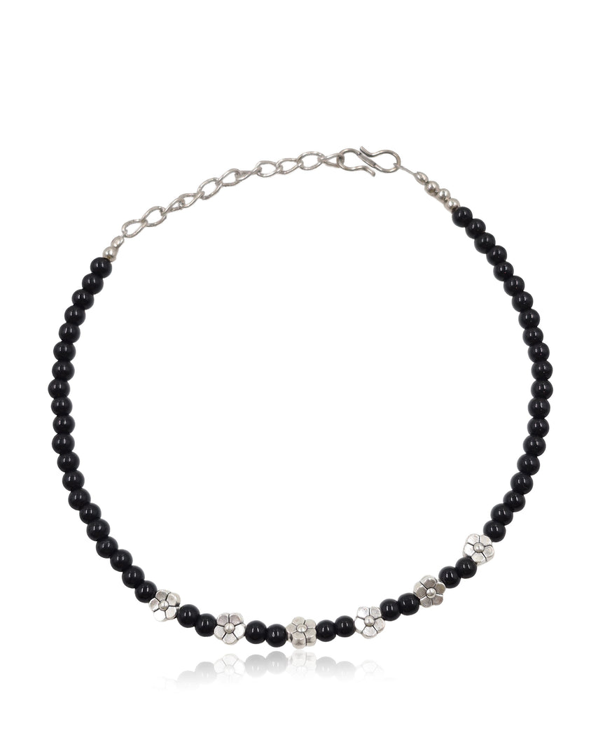 VEDIKA DESIGNER SILVER ANKLET