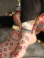 Load image into Gallery viewer, Rishika Dual Tone Anklet