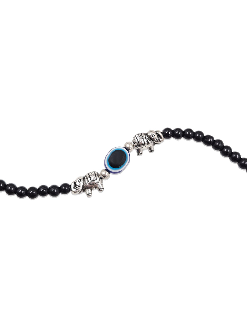 Sakhi Designer Silver Anklets