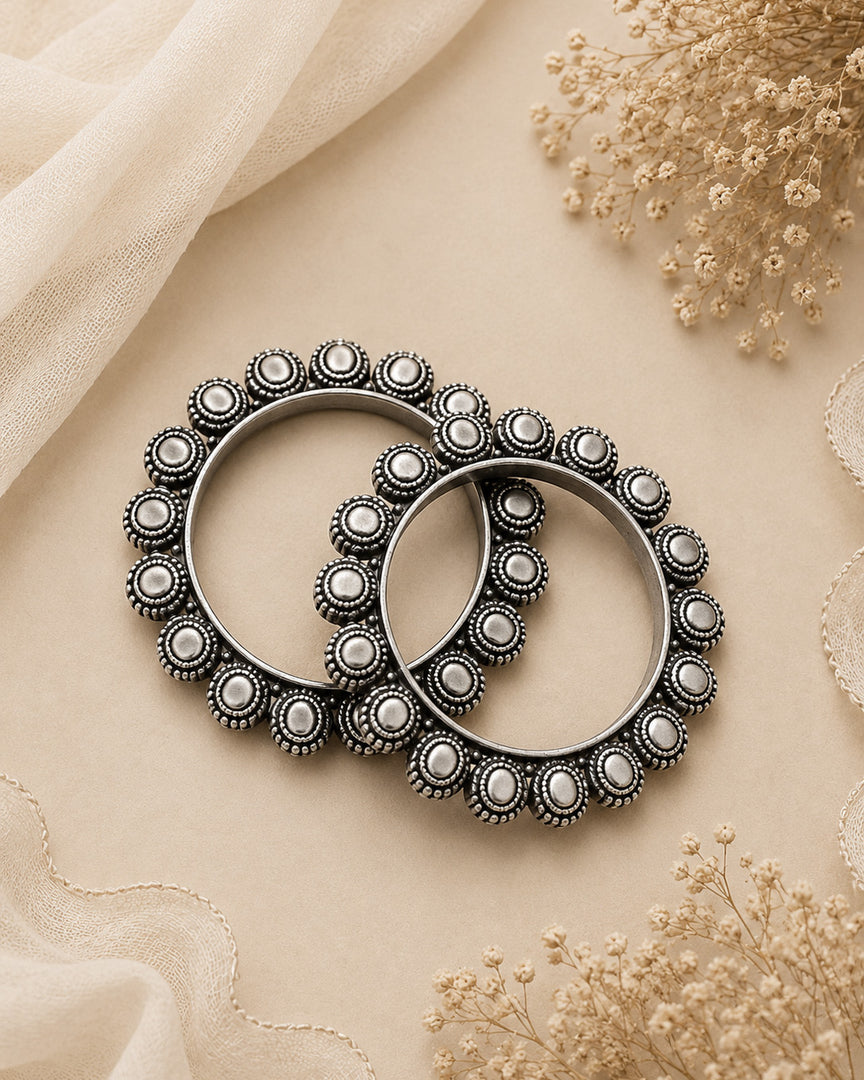 Oxidised Kolapuri Bangles -12