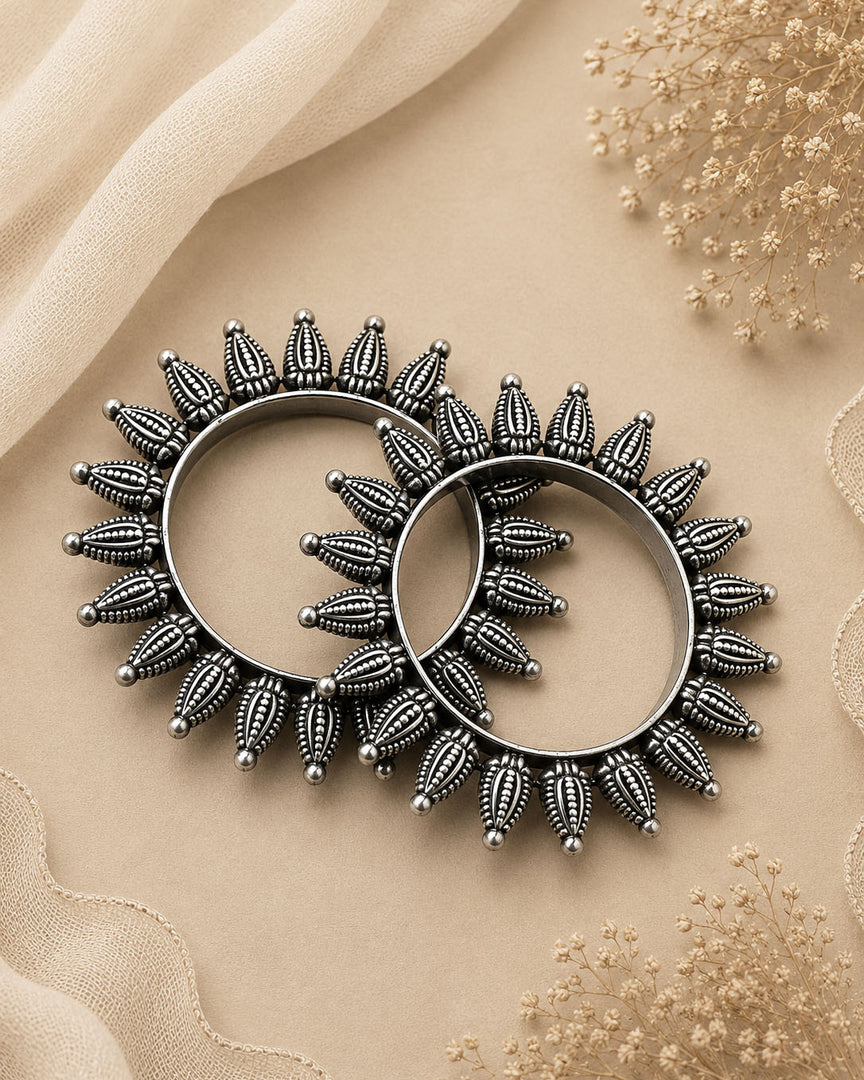 Oxidised Kolapuri Bangles -19
