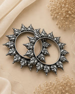 Load image into Gallery viewer, Oxidised Kolapuri Bangles -18