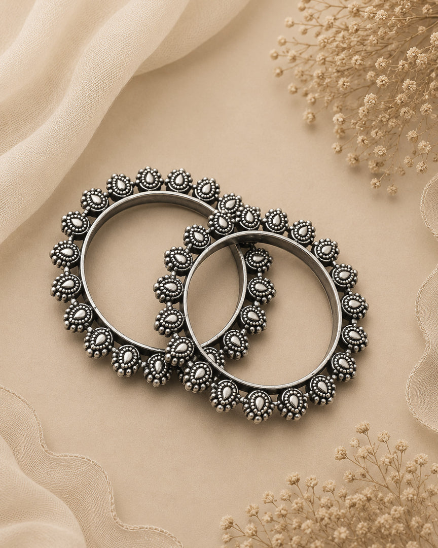 Oxidised Kolapuri Bangles -14
