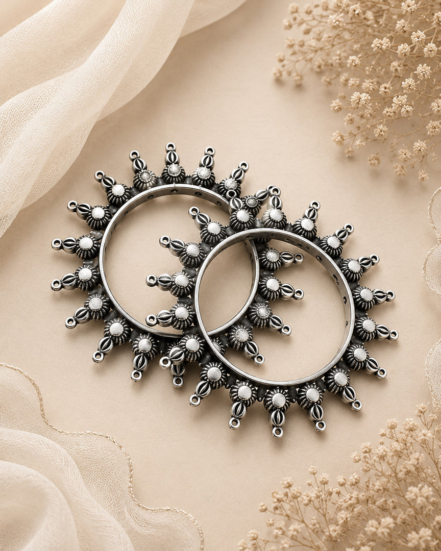 Oxidised Kolapuri Bangles -11
