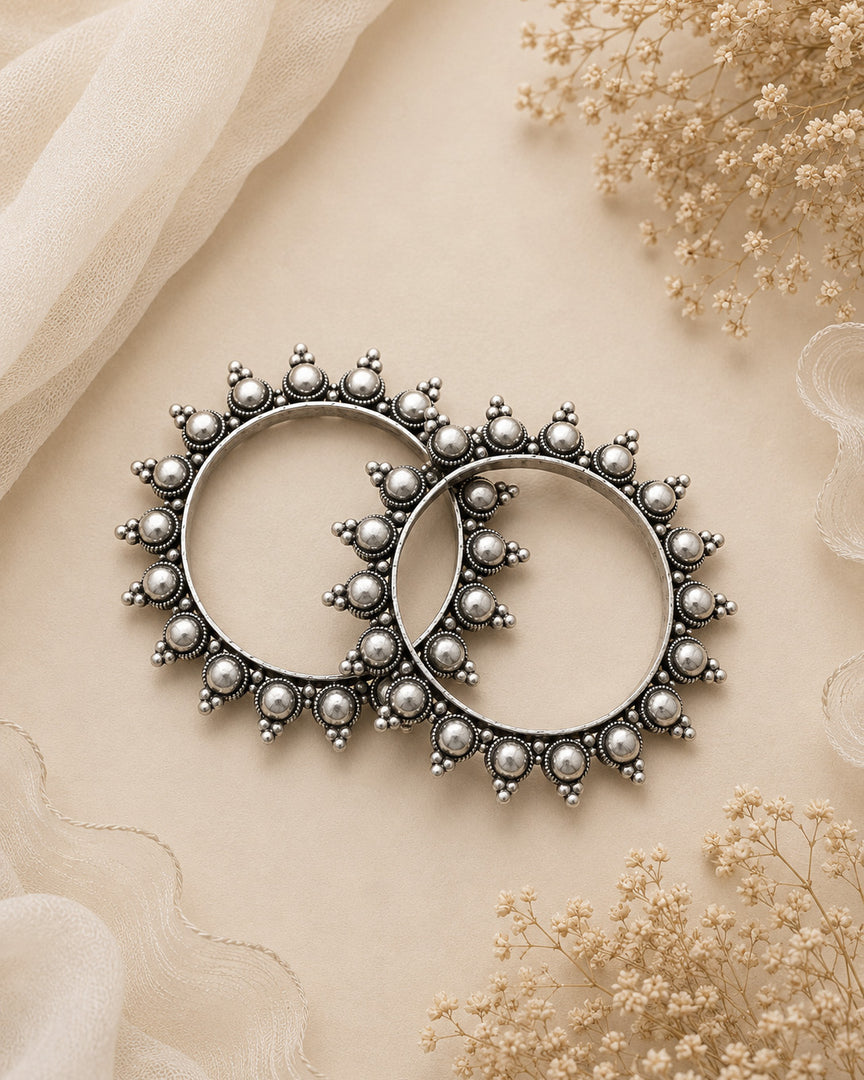 Oxidised Kolapuri Bangles -07