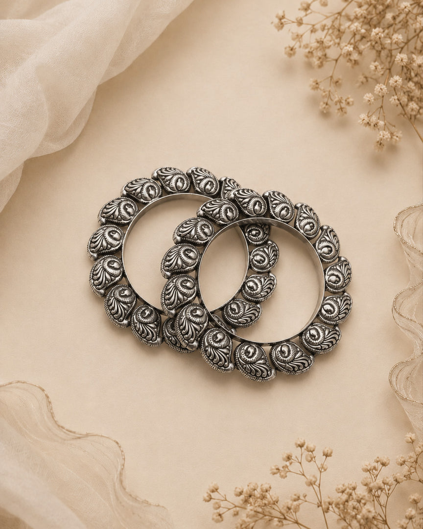 Oxidised Kolapuri Bangles -02