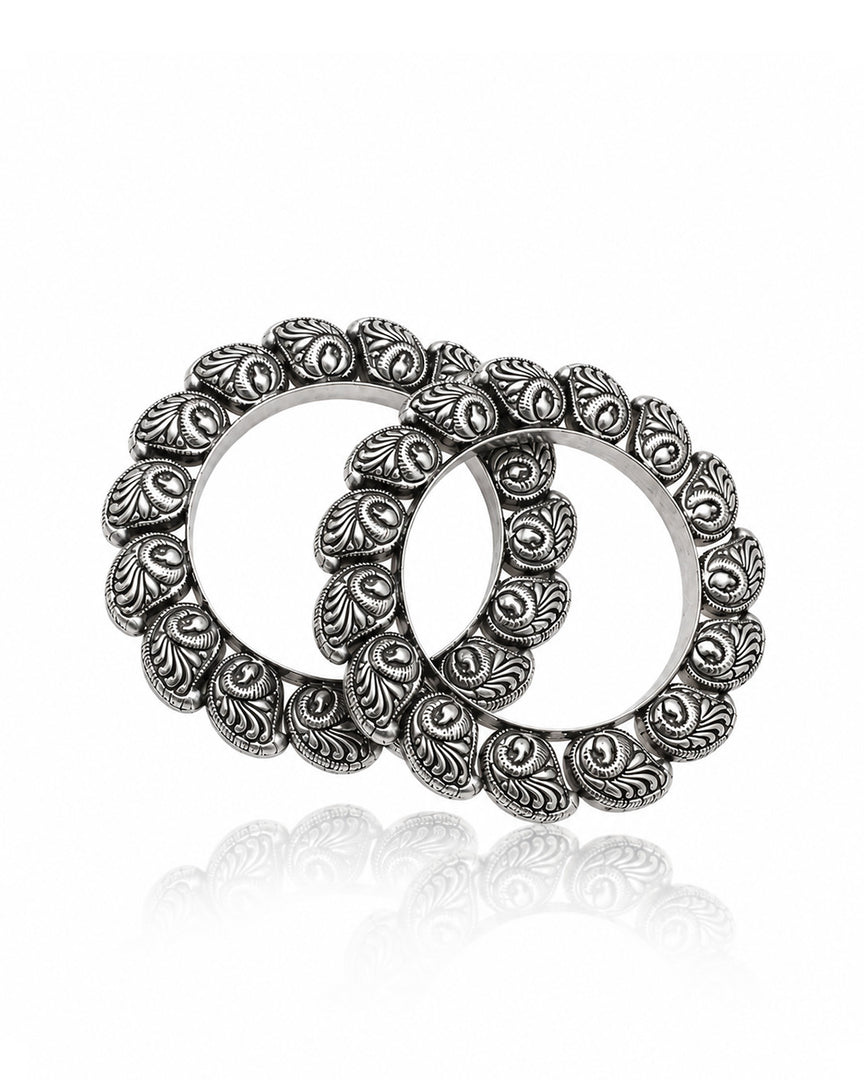 Oxidised Kolapuri Bangles -02