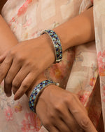 Load image into Gallery viewer, Swara Pair Stone Bangles