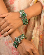 Load image into Gallery viewer, Kavya Pair Of Stone Bangles