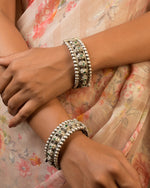 Load image into Gallery viewer, Reva Pair Of Stone Bangles