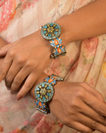 Load image into Gallery viewer, Noor Pair of Stone Bangles