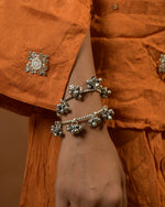 Load image into Gallery viewer, Silver Kashmiri Ghungroo Bangles