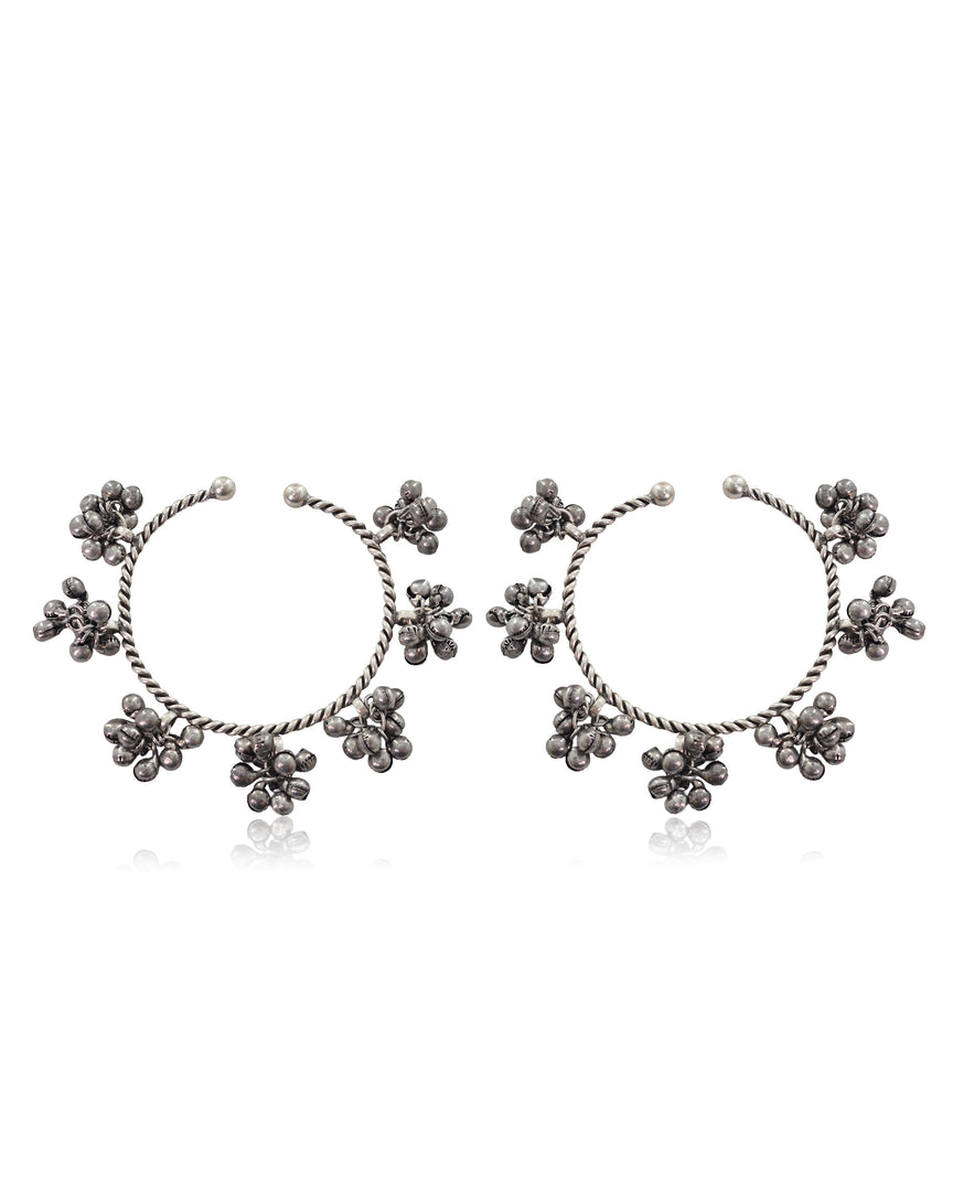 Silver Kashmiri Ghungroo Bangles