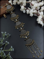 Load image into Gallery viewer, Zehra Oxidised Chooti Phool