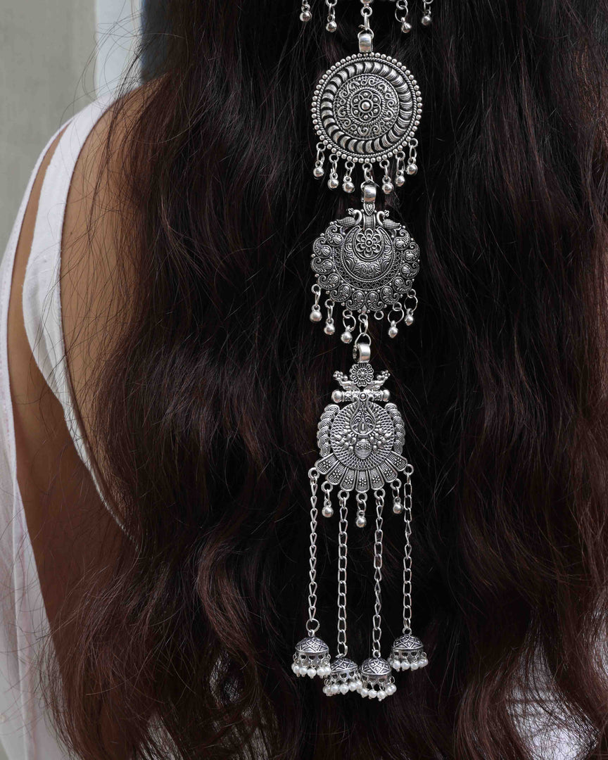 Aarushi Oxidised Chooti Phool