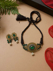 Mahira Stone Necklace Set