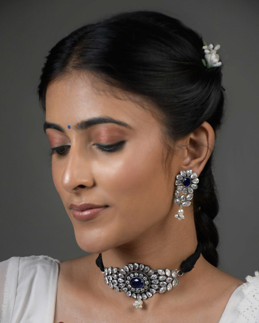Mahira Stone Necklace Set