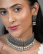 Load image into Gallery viewer, Ziva Stone Necklace Set