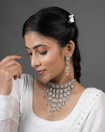 Load image into Gallery viewer, Aditi Stone Necklace Set