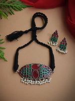 Load image into Gallery viewer, Mia Stone Necklace Set