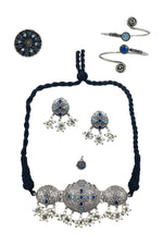 Load image into Gallery viewer, Anika Stone Jewellery Set Combo