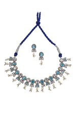 Load image into Gallery viewer, Meera Stone Necklace Set
