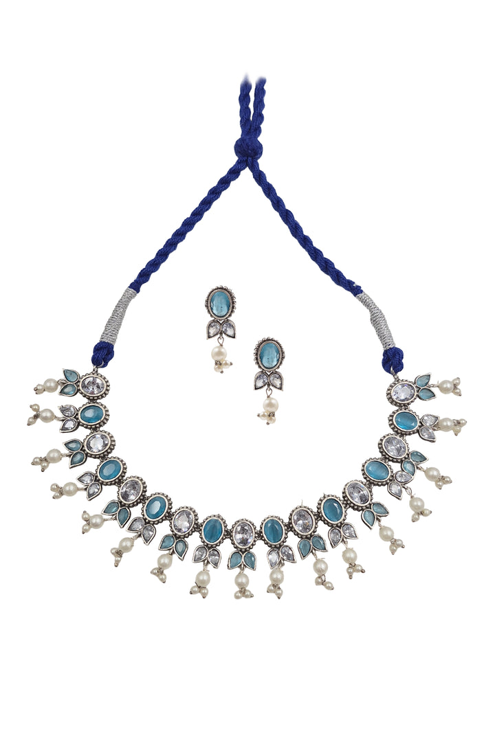 Meera Stone Necklace Set