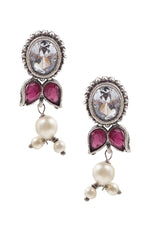 Load image into Gallery viewer, Meera Stone Necklace Set