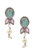 Load image into Gallery viewer, Meera Stone Necklace Set