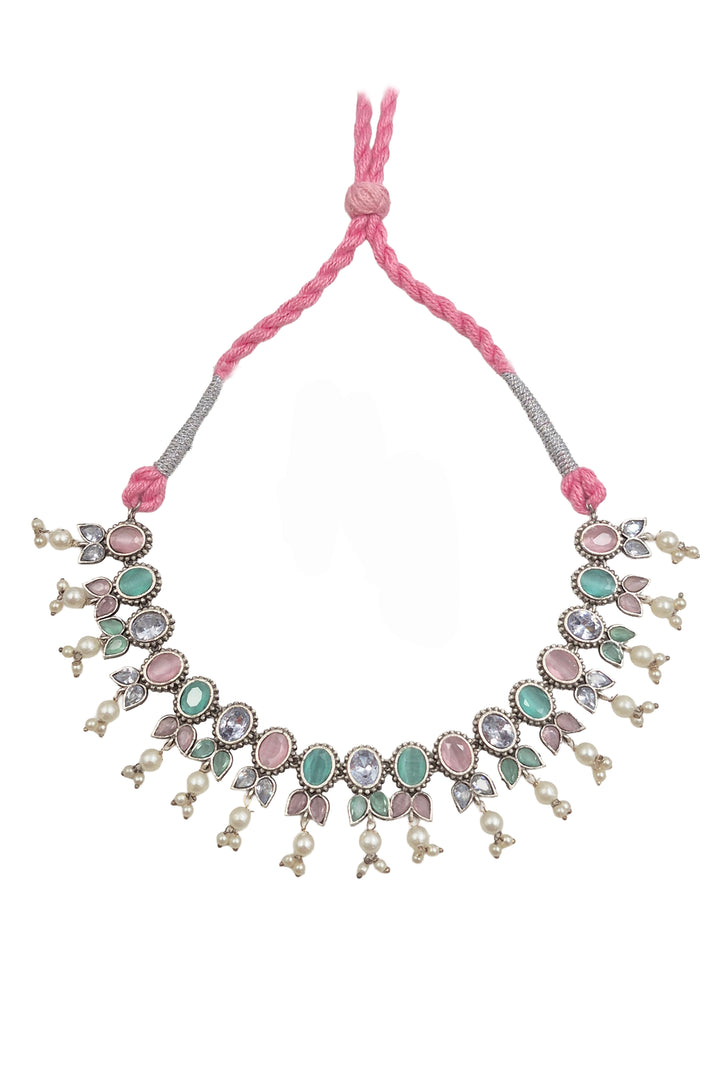 Meera Stone Necklace Set