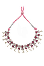 Load image into Gallery viewer, Meera Stone Necklace Set