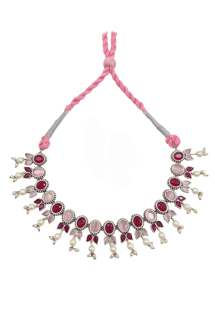 Meera Stone Necklace Set