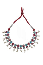 Load image into Gallery viewer, Meera Stone Necklace Set