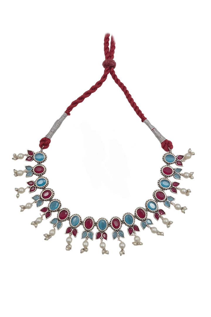 Meera Stone Necklace Set