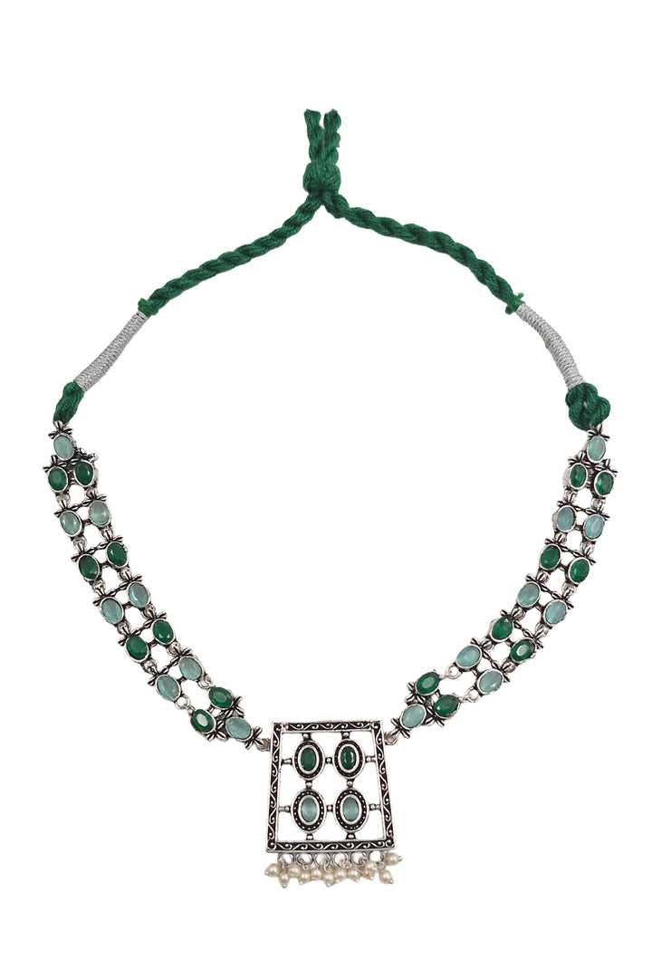 Vanee Stone Necklace Set