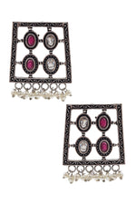 Load image into Gallery viewer, Vanee Stone Necklace Set