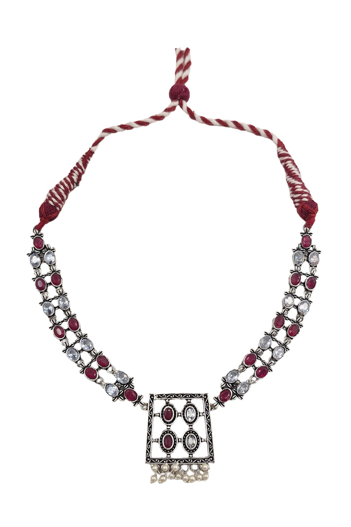Vanee Stone Necklace Set